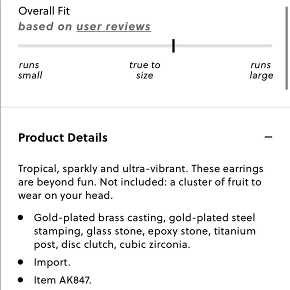 J. Crew Tropical Pave Drop Earrings - Picture 7 of 7